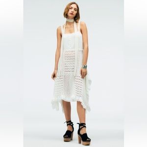 {Zara} Combination Pointelle Dress NWT - Limited Edition - Sz L